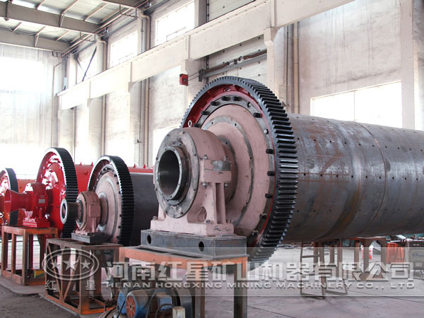 球磨機結(jié)構(gòu)