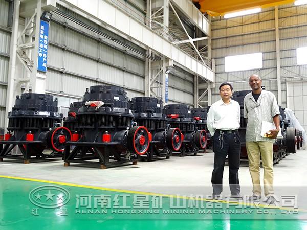 河卵石圓錐破碎機