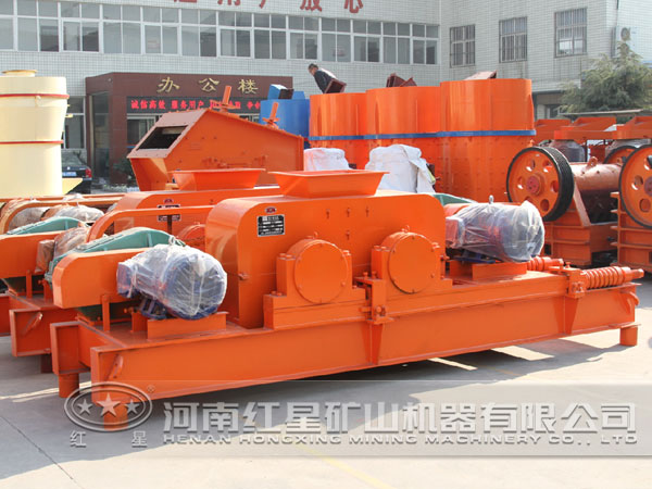 珍珠巖對輥式破碎機