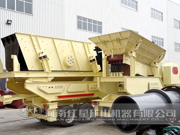 筑垃圾移動(dòng)破碎站