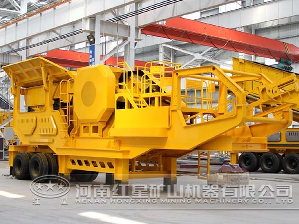 玄武巖移動破碎機(jī)