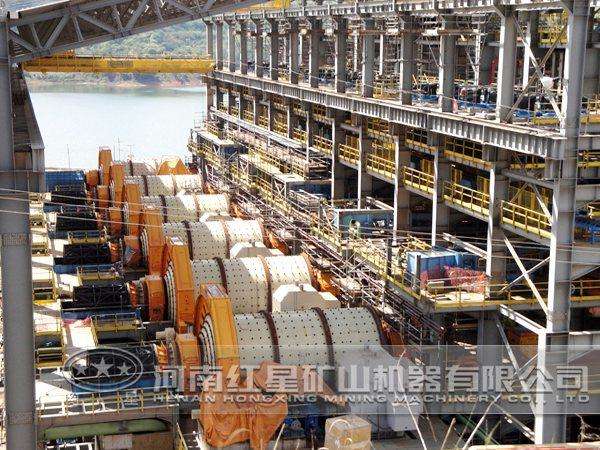 銅礦石加工生產線