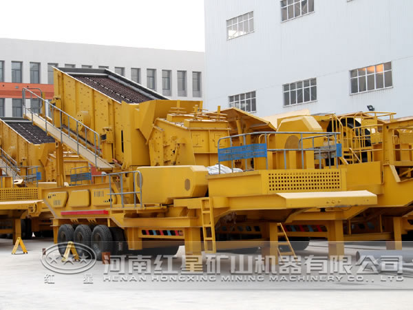 鋁礬土移動破碎站