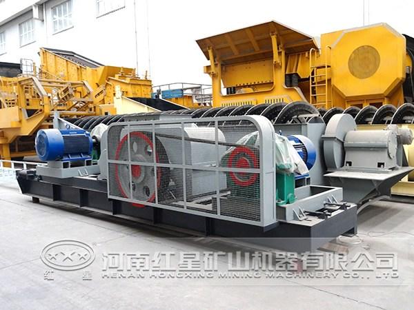 環(huán)保型對(duì)輥式破碎機(jī)