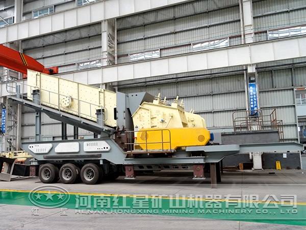 建筑垃圾移動破碎站