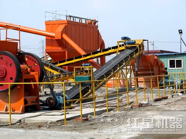 花崗巖破碎工藝