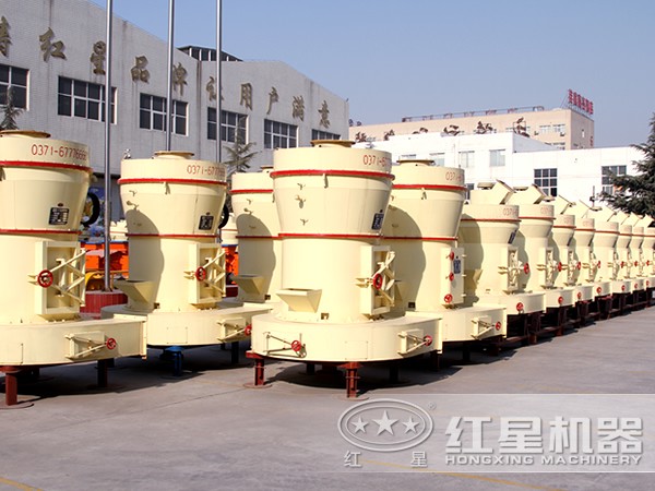 排列整齊的高壓微粉磨