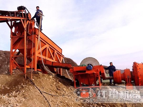 赤鐵礦選礦作業(yè)現(xiàn)場