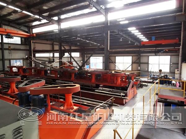 選礦生產(chǎn)線現(xiàn)場(chǎng)