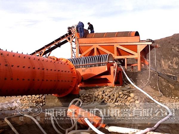 磁選工藝流程現(xiàn)場