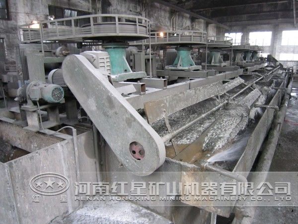 浮選作業(yè)現(xiàn)場