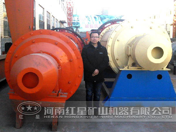 球磨機回轉(zhuǎn)體的組裝