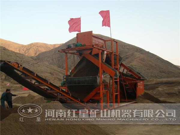 重力選礦現(xiàn)場