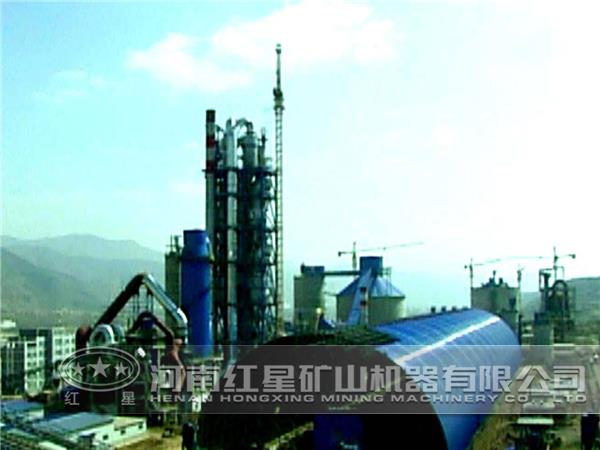 水泥生產(chǎn)線工藝現(xiàn)場(chǎng)