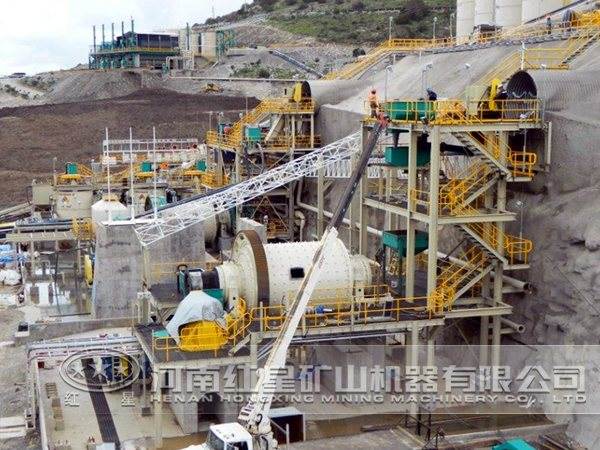 磁選工藝現(xiàn)場