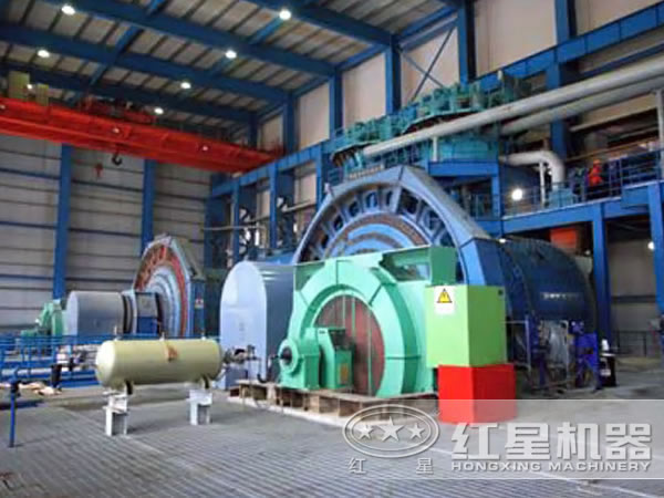 球磨機(jī)生產(chǎn)車間