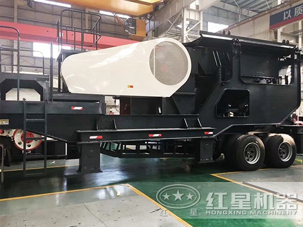 輪胎移動破碎機