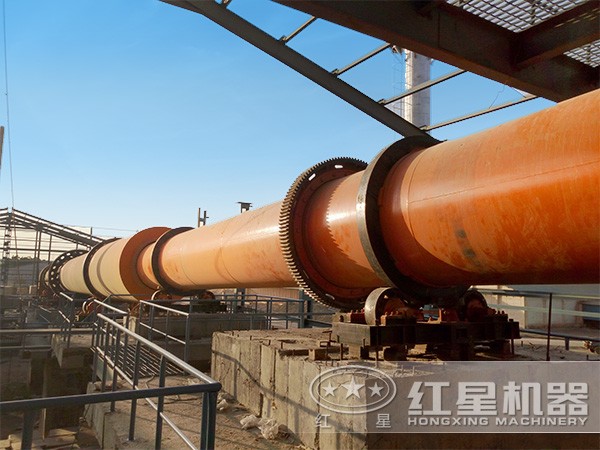 煤渣烘干機作業(yè)現(xiàn)場圖