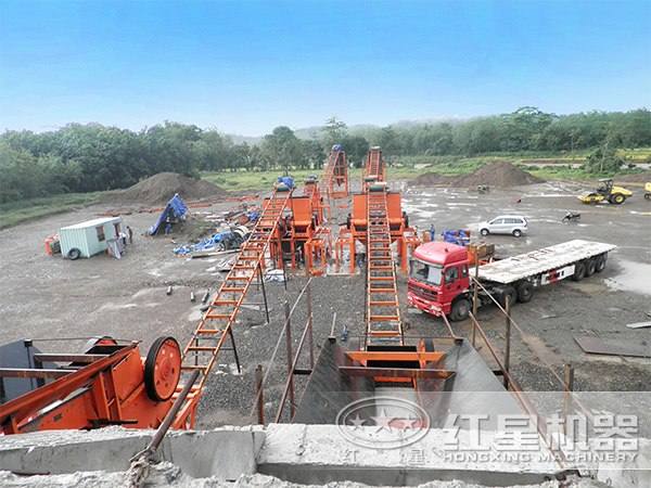 砂石骨料生產(chǎn)線