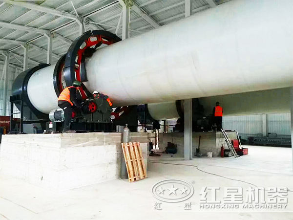 紅星環(huán)保石灰窯現(xiàn)場局部圖