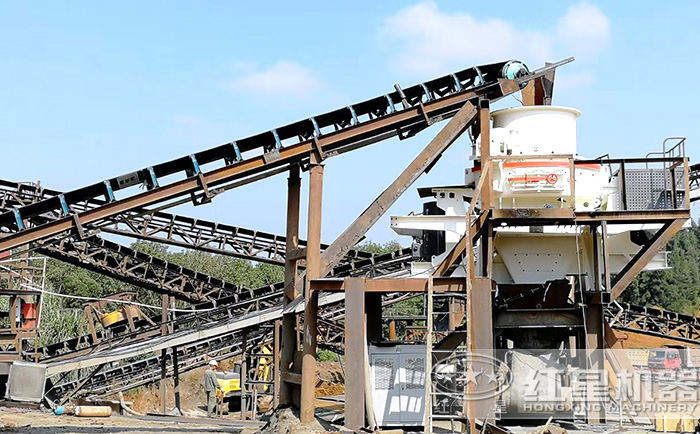 制砂生產(chǎn)線作業(yè)現(xiàn)場