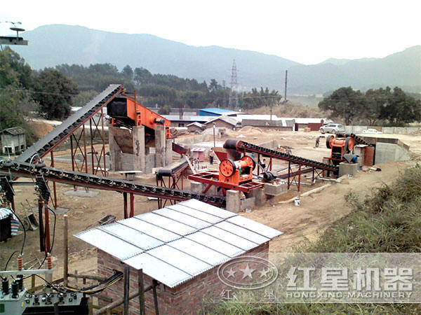 石子碎石生產線