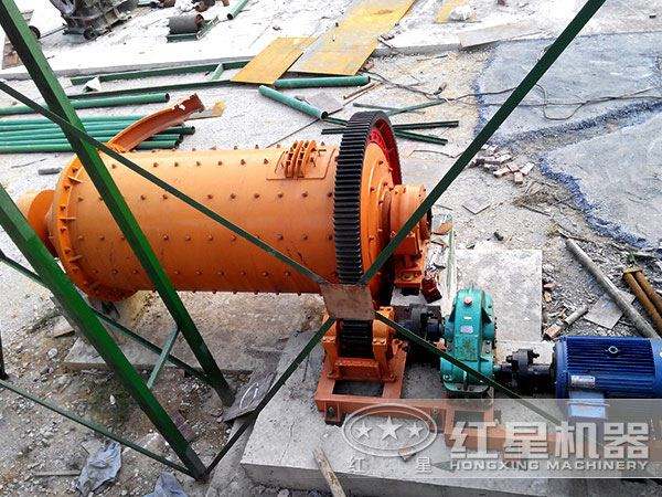 棒磨機(jī)作業(yè)現(xiàn)場