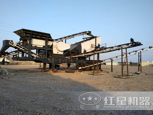 車(chē)載移動(dòng)石子破碎機(jī)