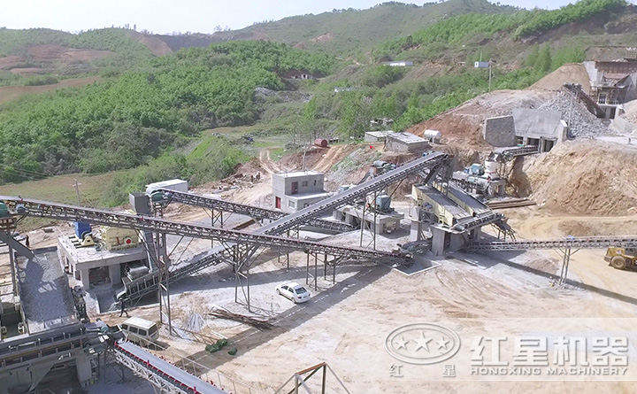 制砂生產(chǎn)線客戶現(xiàn)場