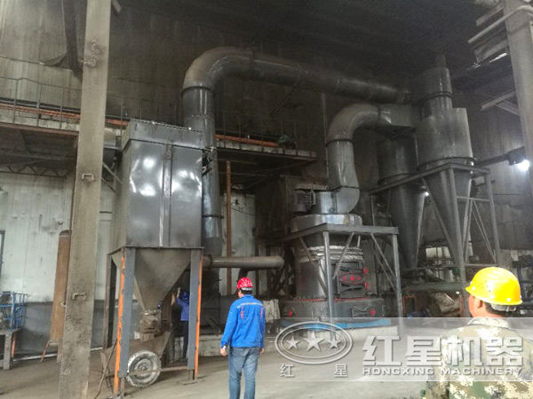 磨粉生產線中的磨粉機