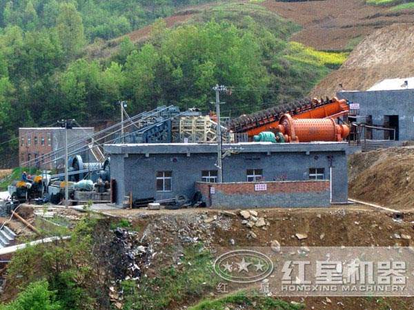 選礦生產(chǎn)線現(xiàn)場(chǎng)