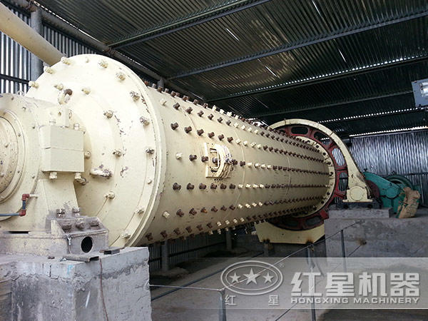 棒磨機(jī)作業(yè)現(xiàn)場