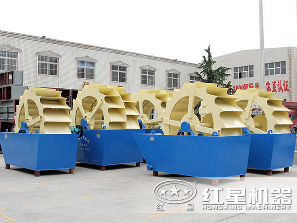 安山巖破碎生產(chǎn)線設(shè)備-洗砂機