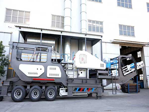 處理混凝土廢料的移動破碎站多少錢？附移動破碎站圖片