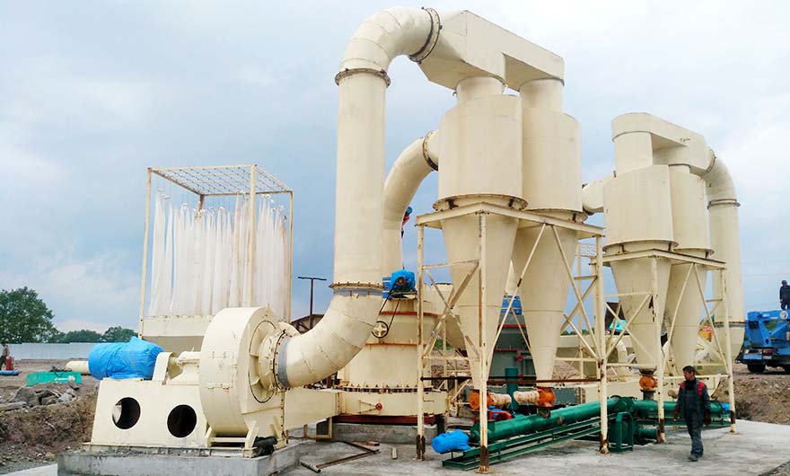 江西300t/h滑石磨粉生產(chǎn)線