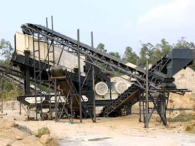 湖北日產2000噸石子移動破碎生產線