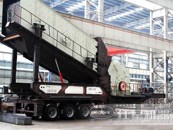 礦用移動(dòng)式石子振動(dòng)篩