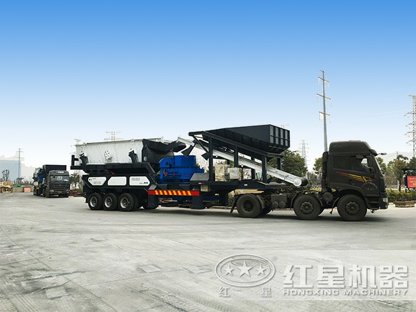 移動(dòng)制砂破碎站