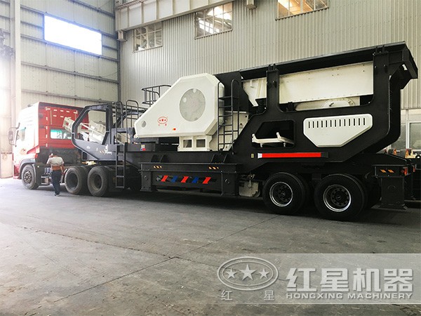 建筑垃圾移動(dòng)破碎站