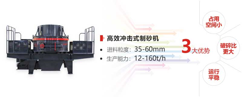 制砂機部分優(yōu)勢
