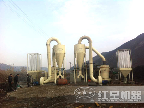 制粉生產(chǎn)線安裝、調(diào)試現(xiàn)場