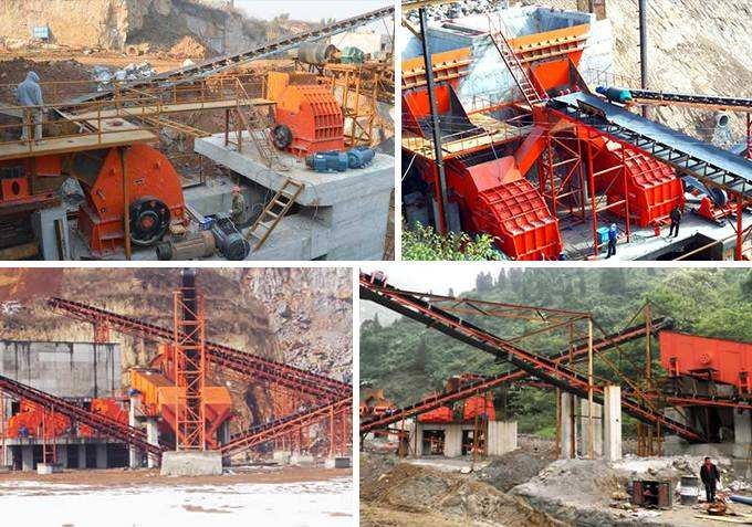 錘式破碎機生產(chǎn)現(xiàn)場