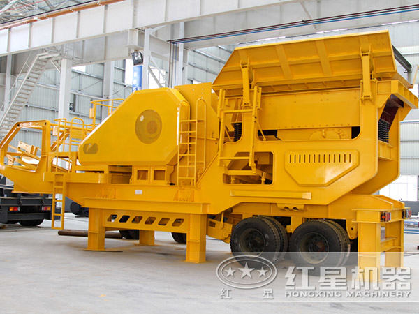 石灰?guī)r移動破碎站