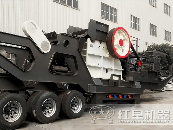 鄂式磕石機和移動式破碎機搭配圖