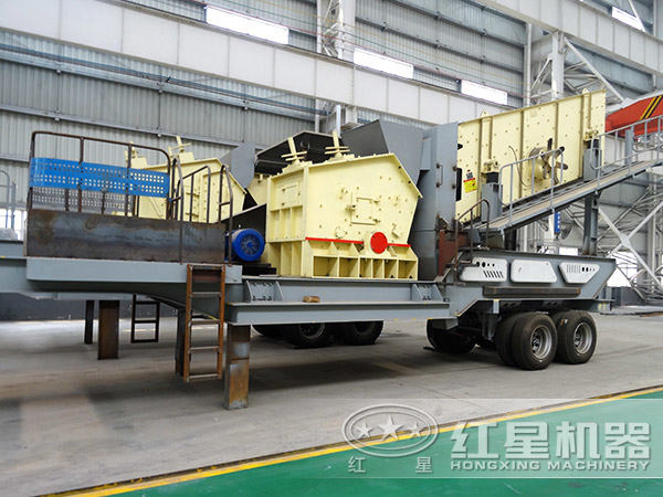 車載式流動打石機功能圖