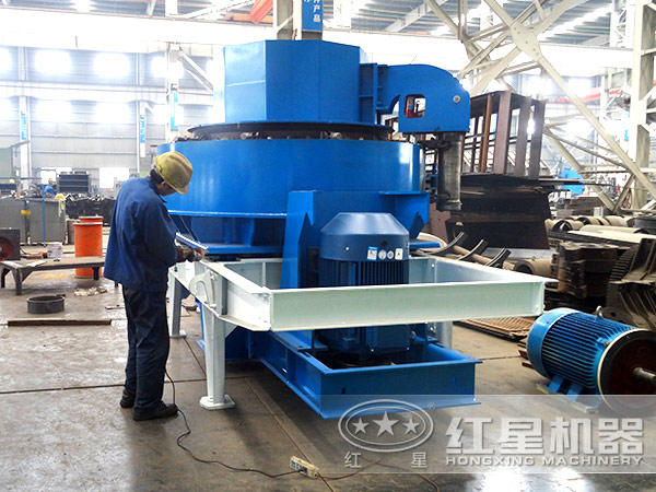 河卵石制砂機(jī)制造圖