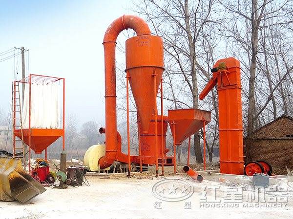 紅星為江西客戶制定的300t/h滑石磨粉生產(chǎn)線