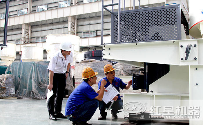 紅星匠心打造河卵石制砂機