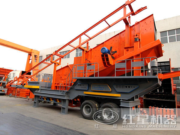 功能齊全的車(chē)載移動(dòng)碎石機(jī)