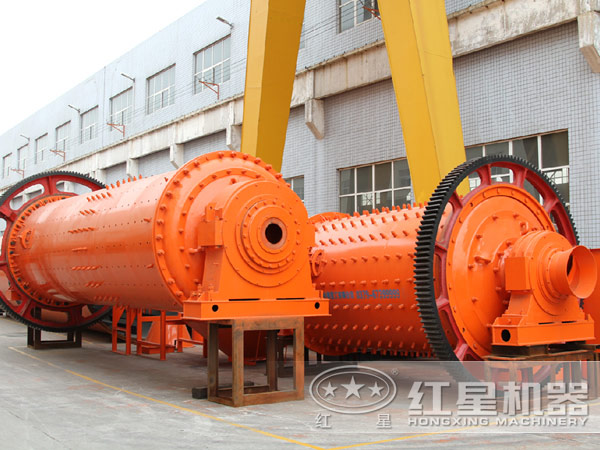 不同型號的球磨機